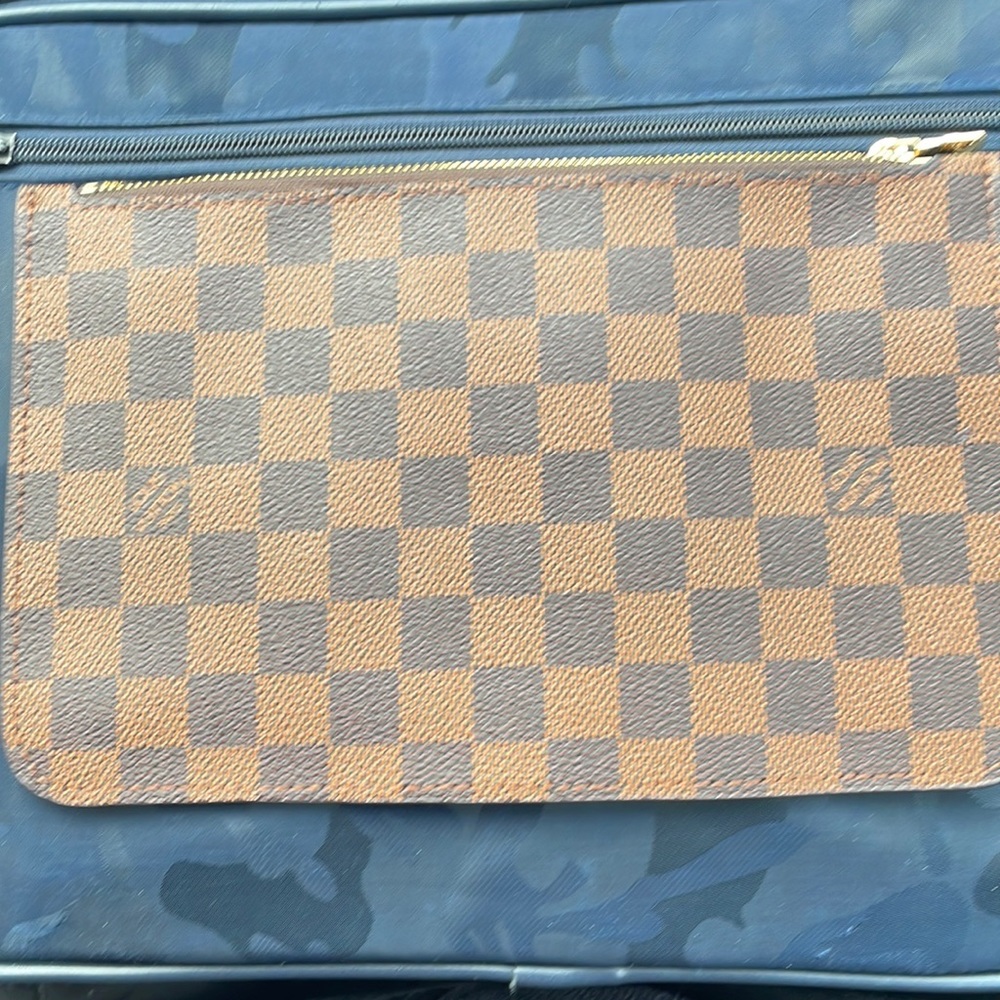 Damier Ebene Neverfull GM Pochette - no strap